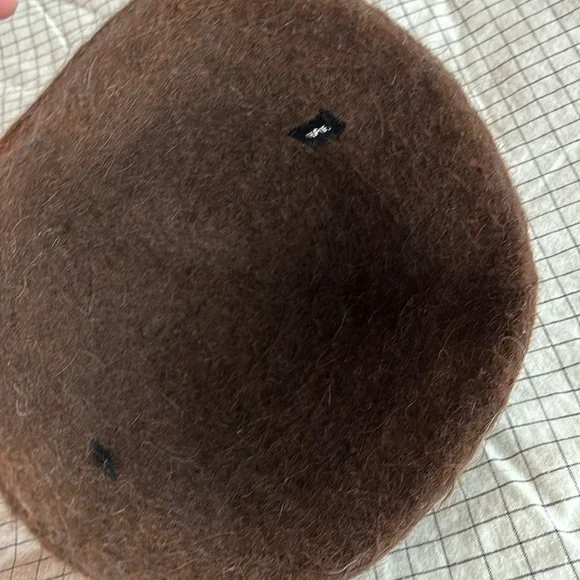 Vintage Chanel Boiled Wool Cloche Hat